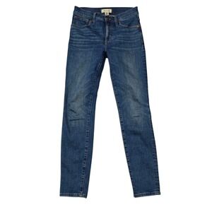 Madewell 9 inch Mid Rise Skinny Jeans Dark Wash Size 27 Women